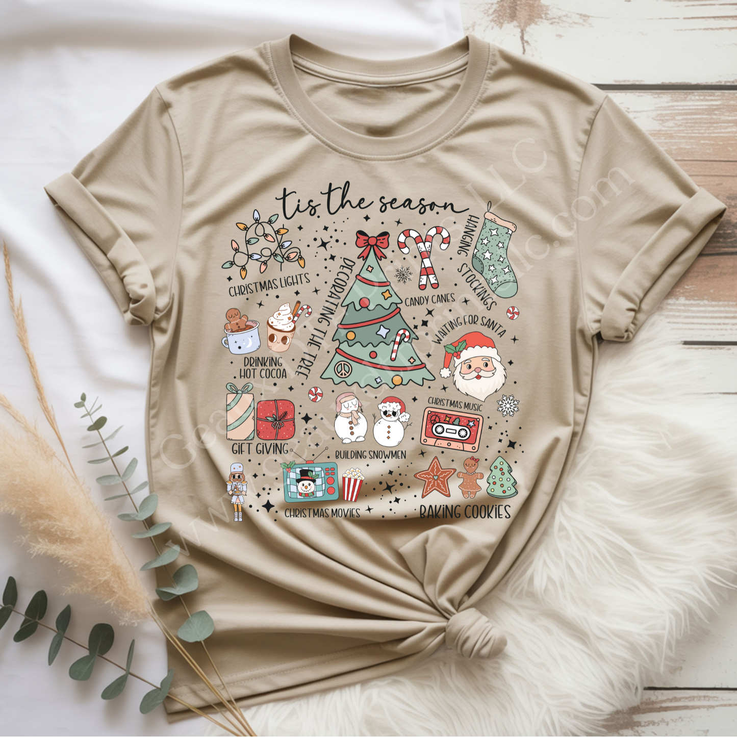 Tis The Season Assortment DTF Single Print