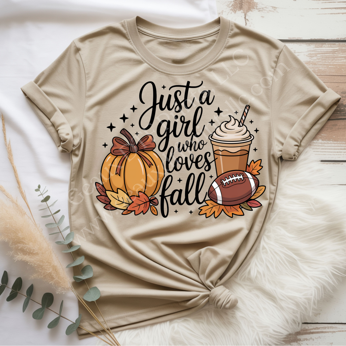 Just a girl DTF Single Print