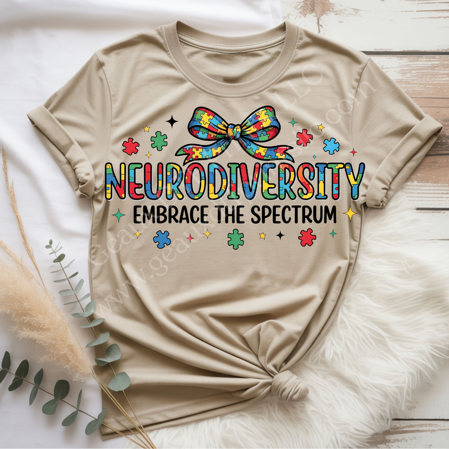 Neurodiversity DTF Single Print