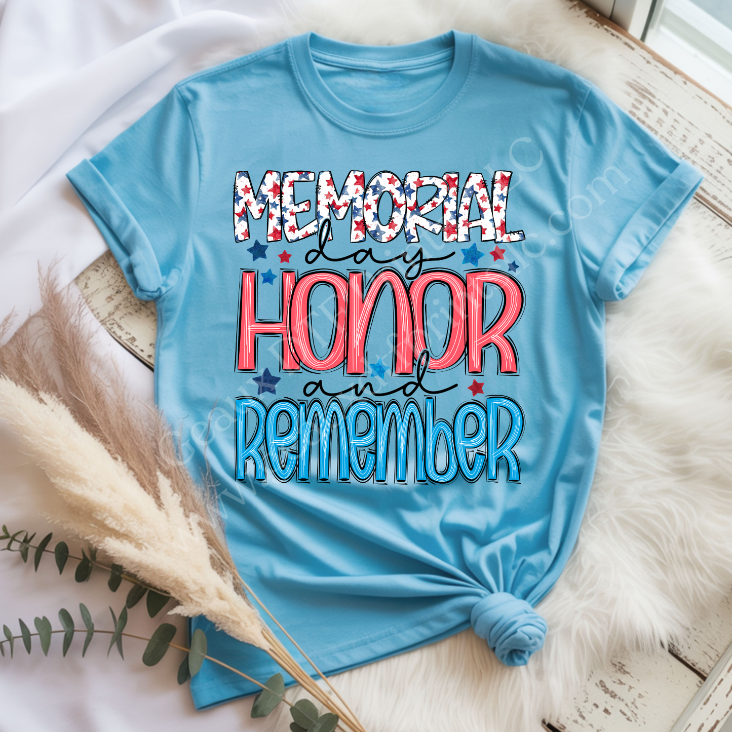 Memorial Day DTF Single Print