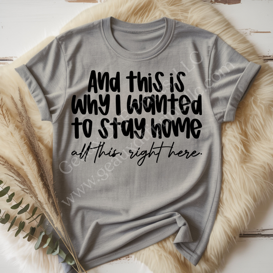 All This Right Here DTF Single Print