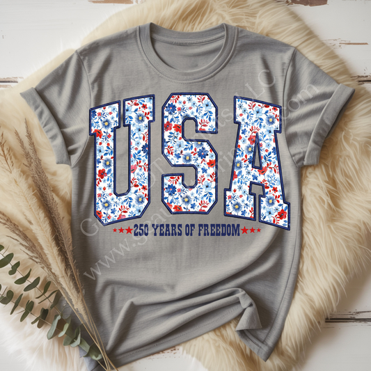 USA 250 Years DTF Single Print
