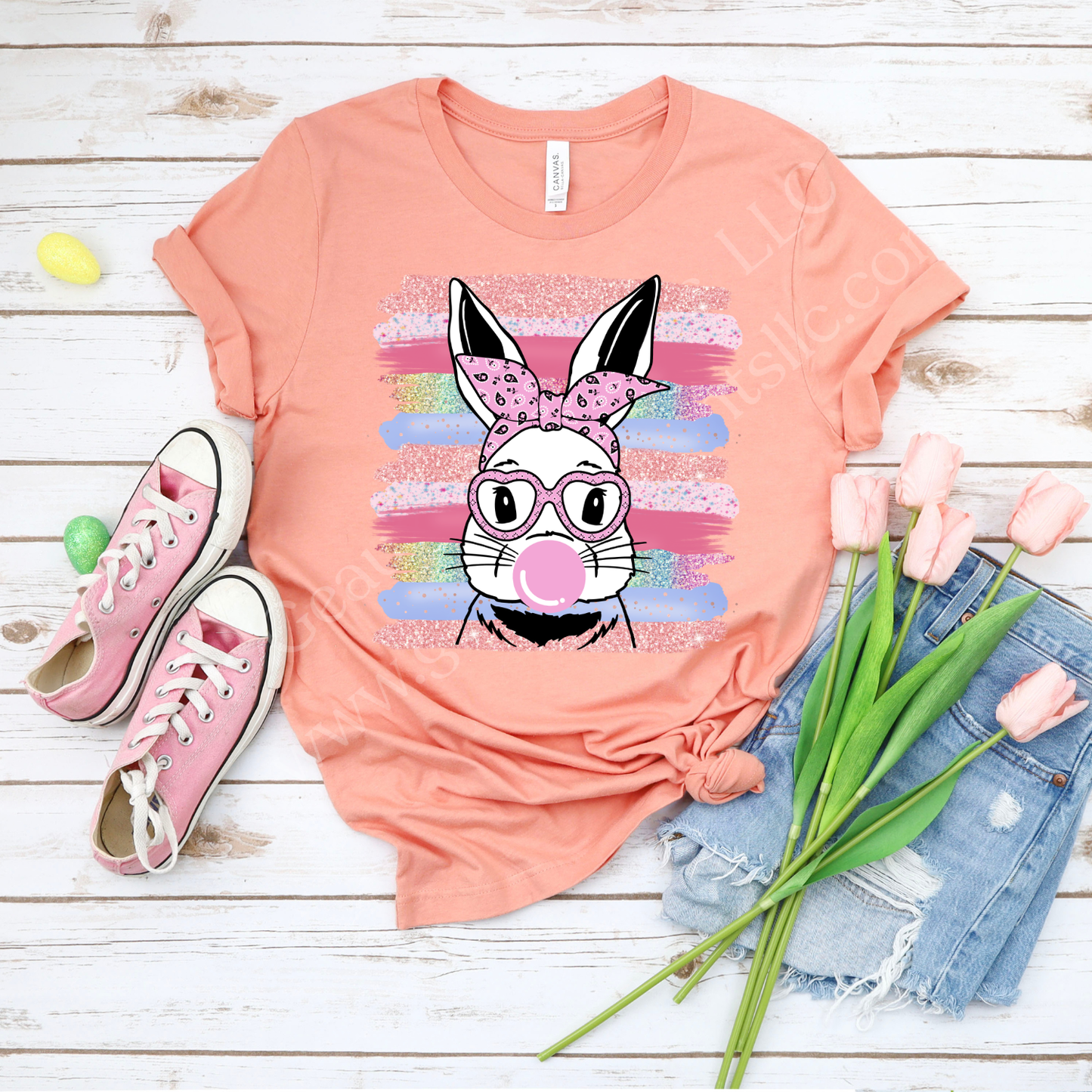 Bubble Bunny 2 DTF Single Print