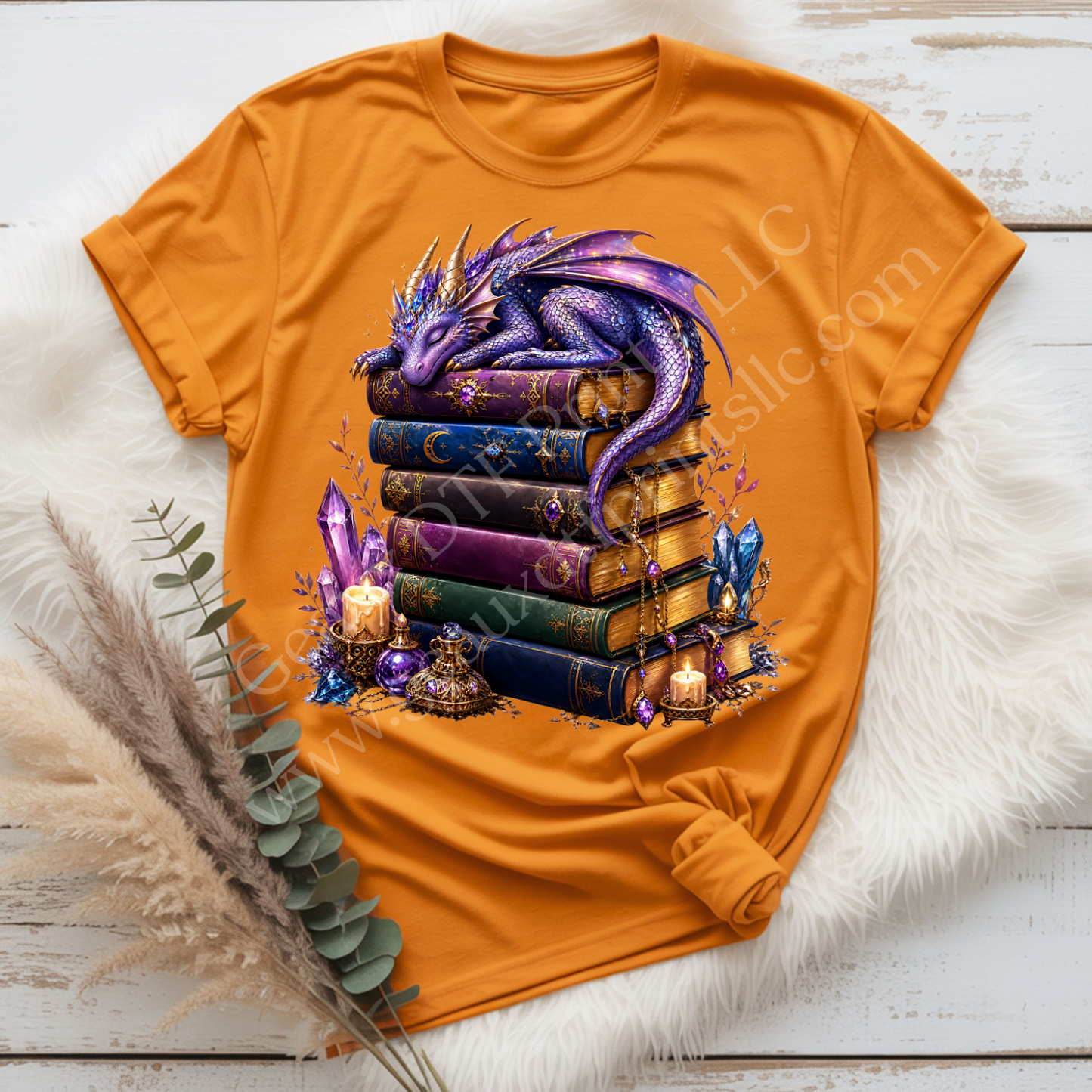 Purple Dragon DTF Single Print