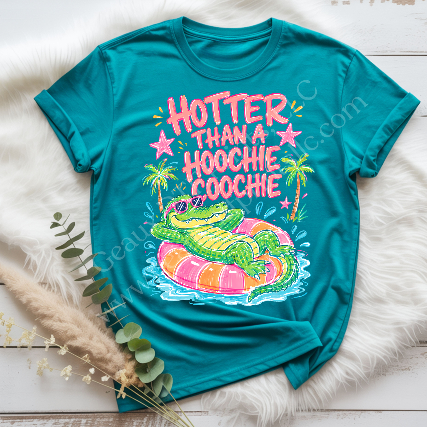 Hotter Than A Hoochie Coochie DTF Single Print