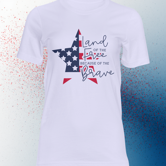Home of the Brave DTF Single Print