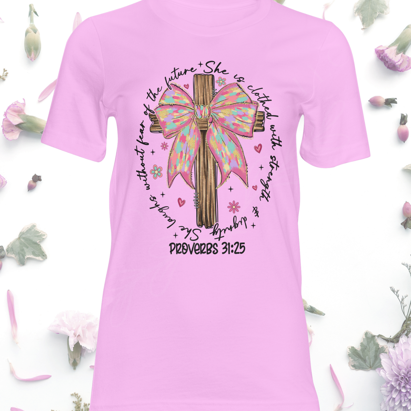 Cross & Bow DTF Single Print