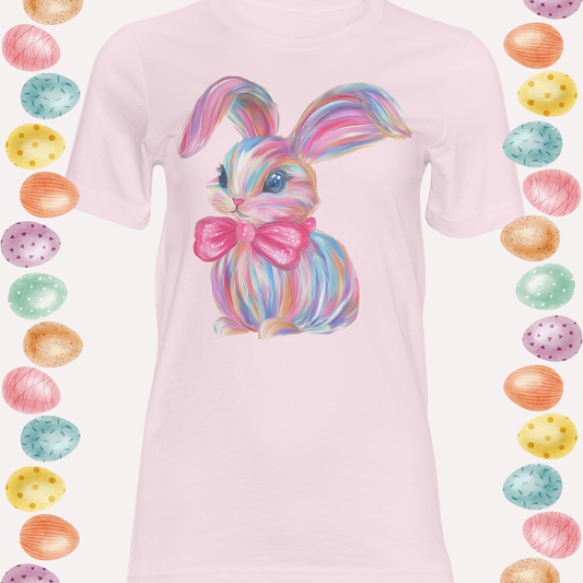 Painted Bunny DTF Single Print