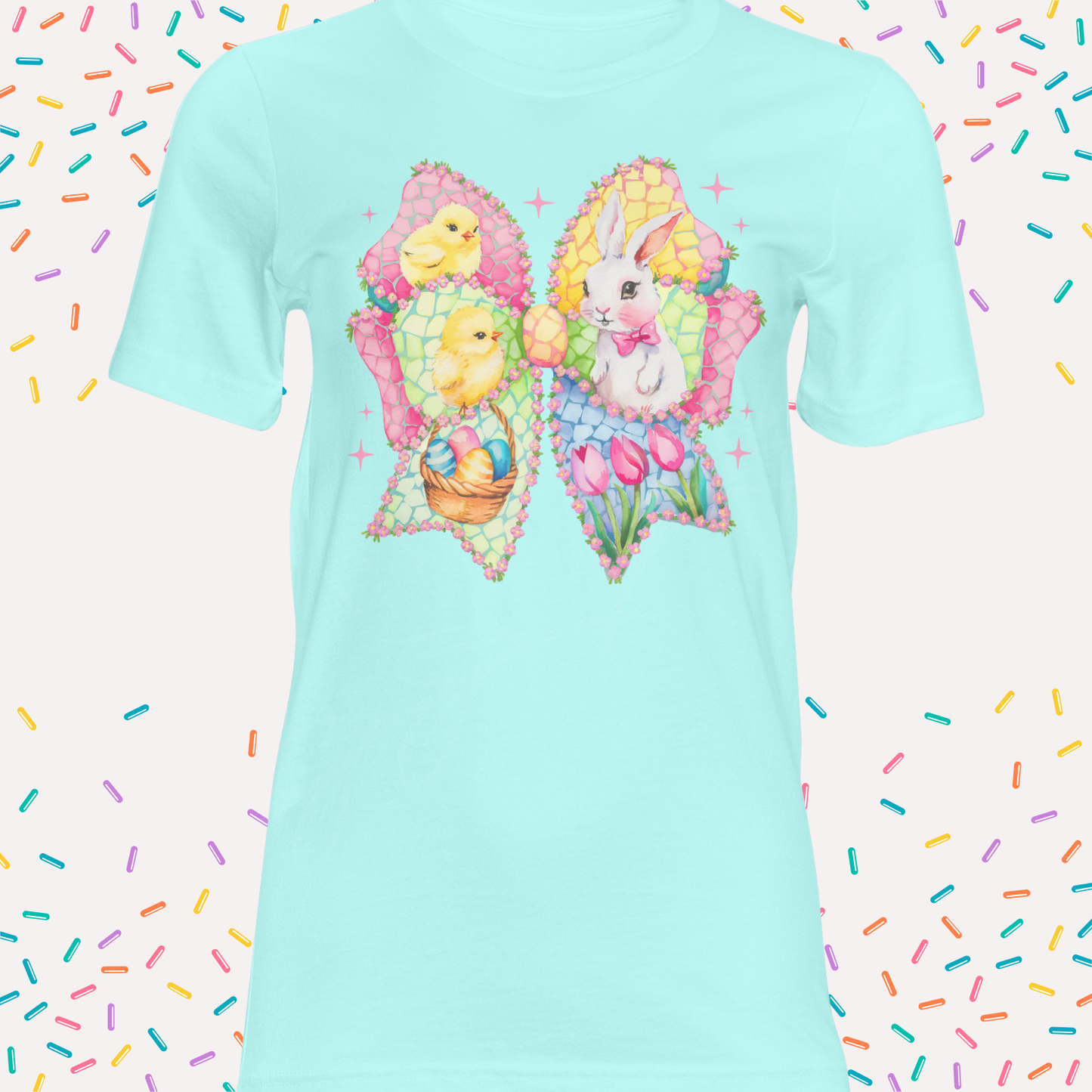 Chick Bow DTF Single Print