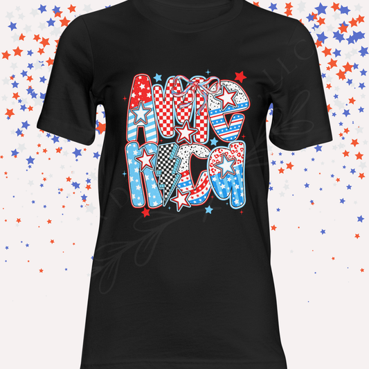 America DTF Single Print