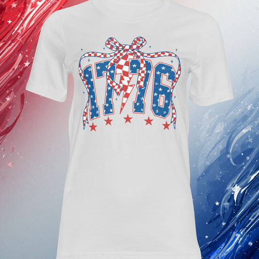 Checkered 1776 DTF Single Print