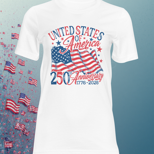 250 Anniversary DTF Single Print