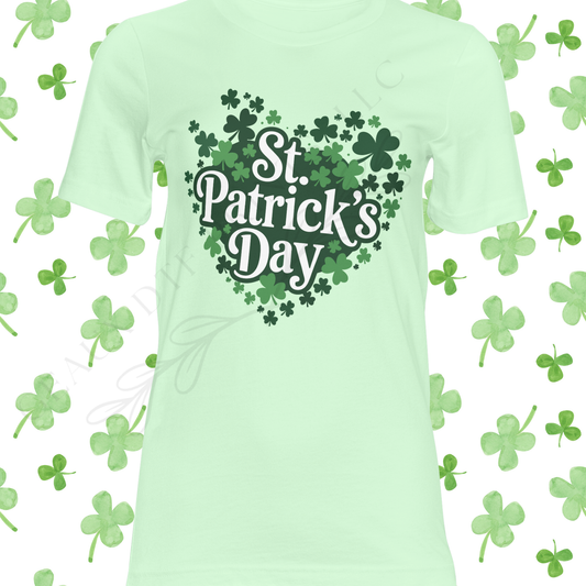 Clover Heart DTF Single Print