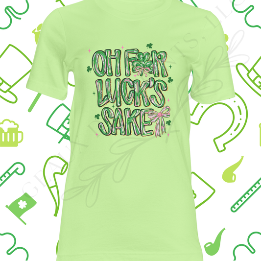 For Luck's Sake DTF Single Print