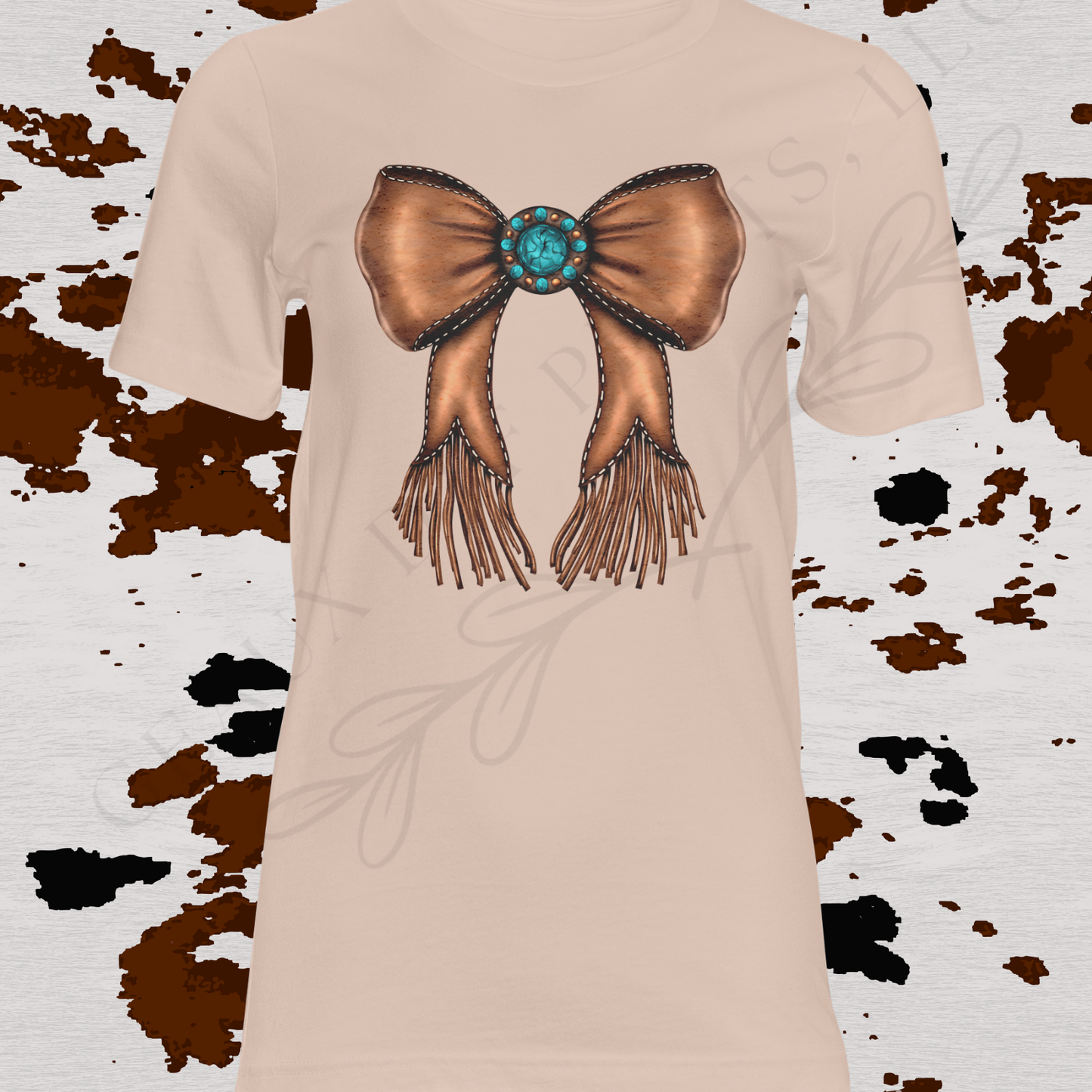 Western Bow DTF Single Print