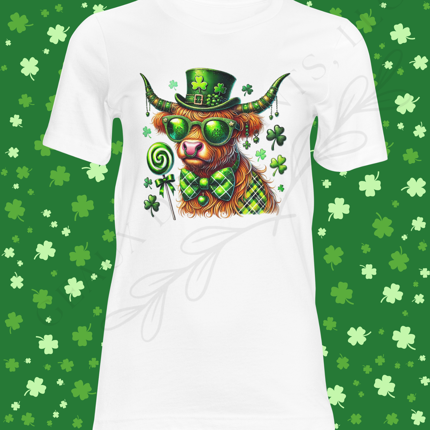 Lucky Cow DTF Single Print