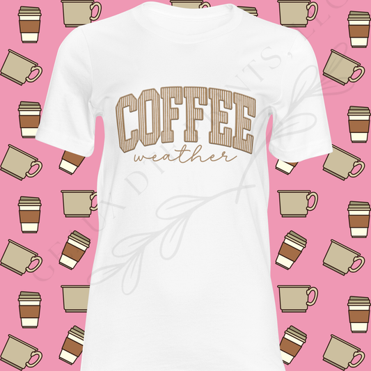 Coffee Weather DTF Single Print