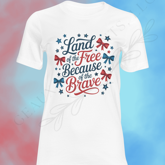 Because of the Brave DTF Single Print