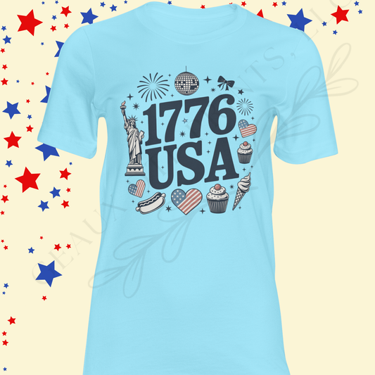 1776 USA DTF Single Print