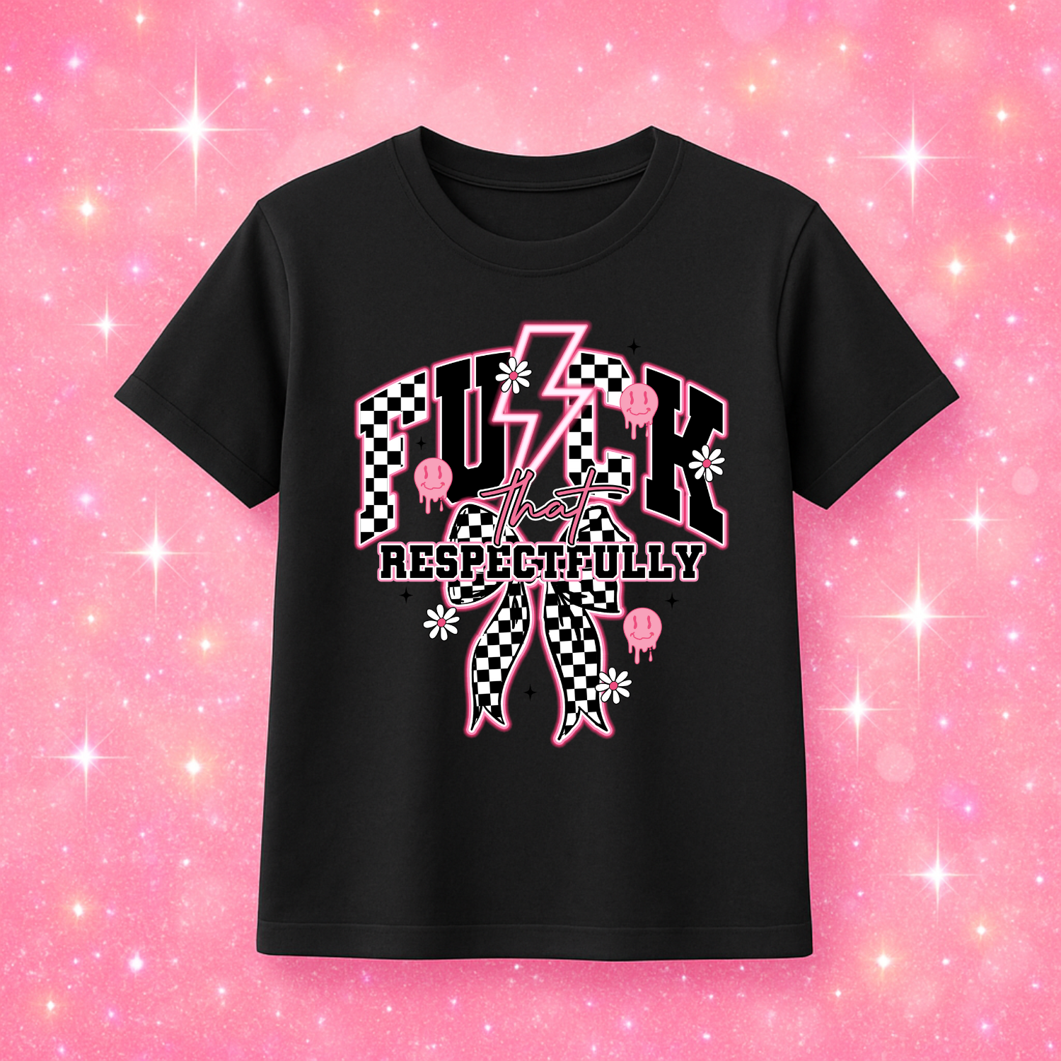 F that Respectfully DTF Print