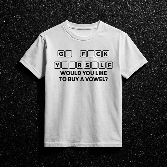 Buy a Vowel DTF Print