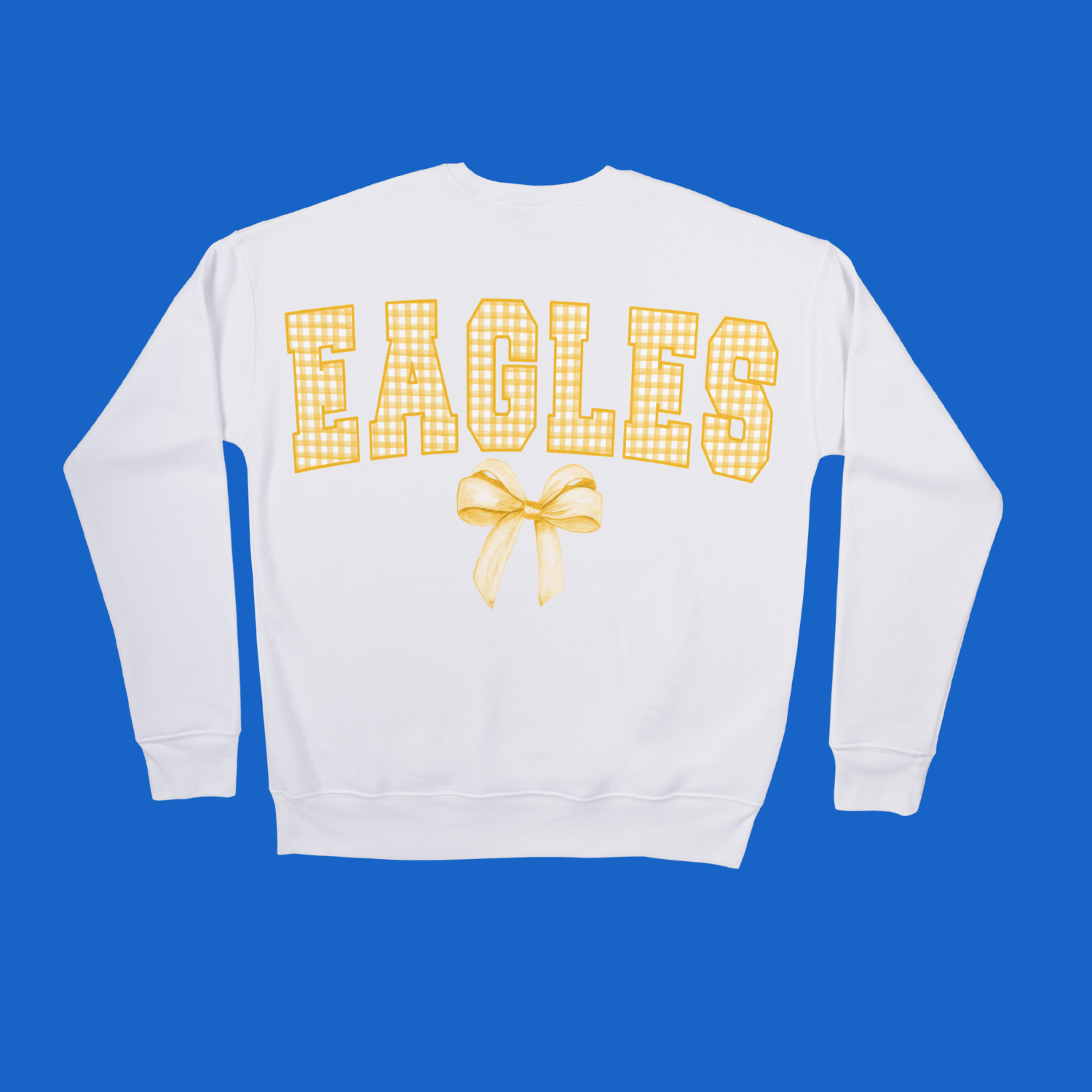 Eagles Yellow Checkered DTF Print