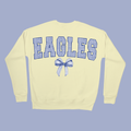 Eagles Blue Checkered DTF Print