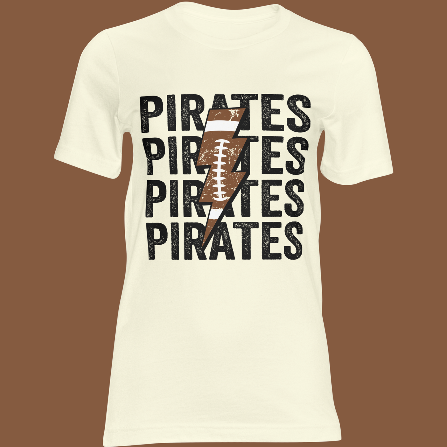 Pirates Football Lightning DTF Single Print