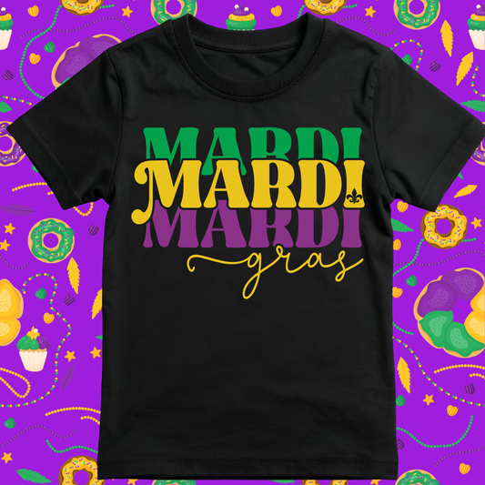 Mardi Gras Mardi Gras DTF Single Print