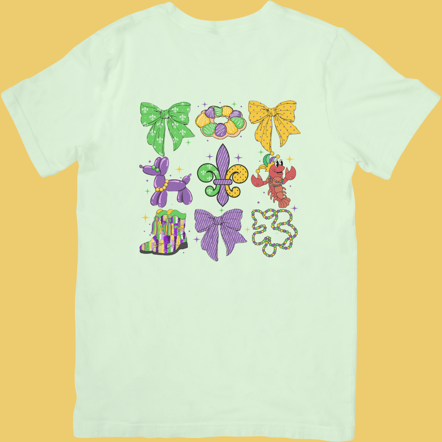 Mardi Gras Assortment DTF Single Print
