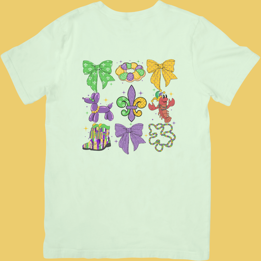 Mardi Gras Assortment DTF Single Print
