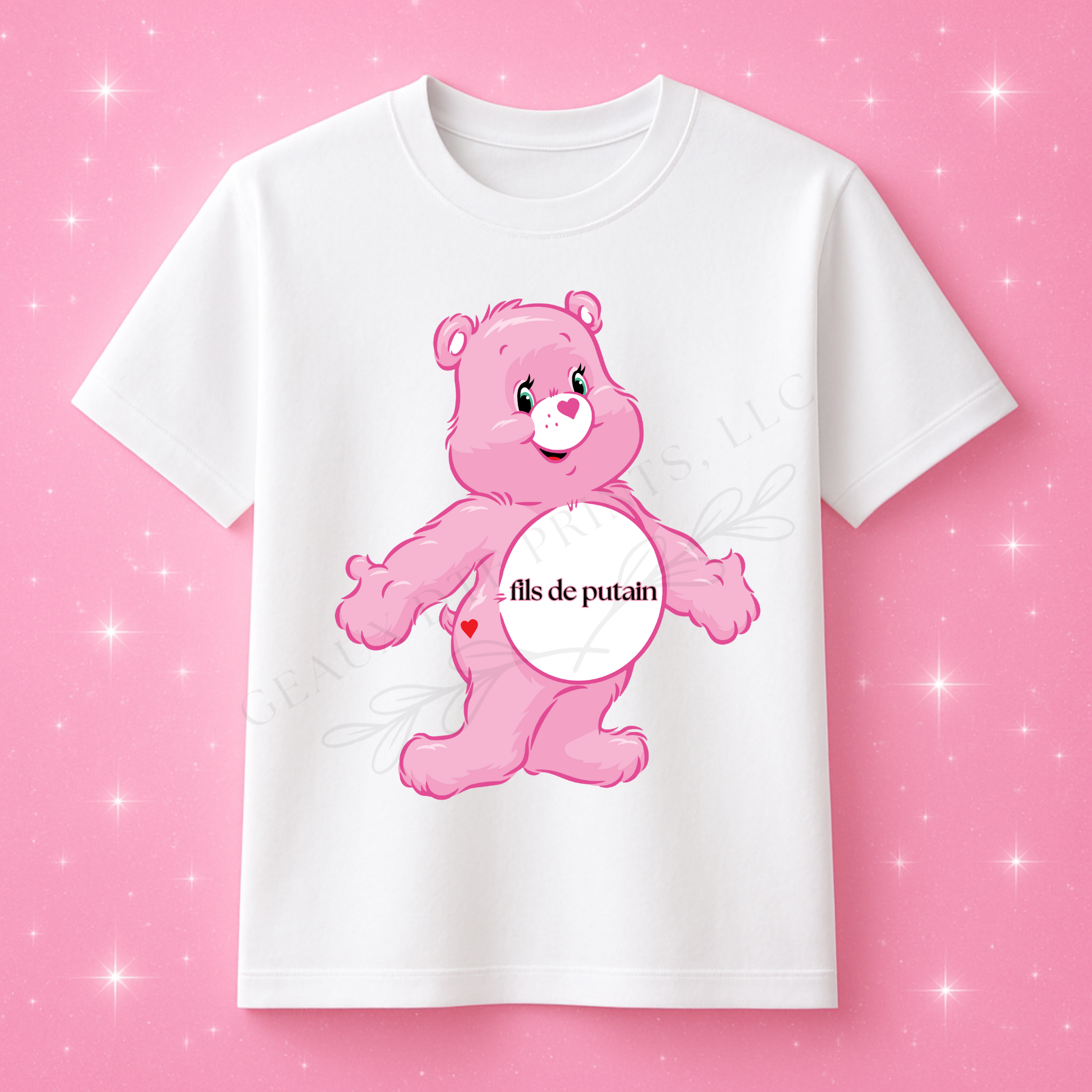 Fils de putain French Bear (Son of a Bitch) DTF Print