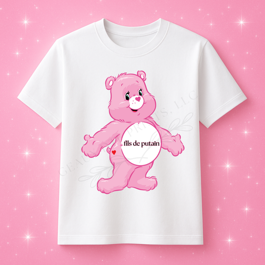 Fils de putain French Bear (Son of a Bitch) DTF Print