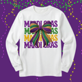 Faux Bow Mardi Gras DTF Single Print