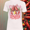 Crawfish Season Checkered DTF Single Print