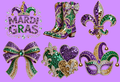 Mardi Gras Rhinestone Gang Sheet