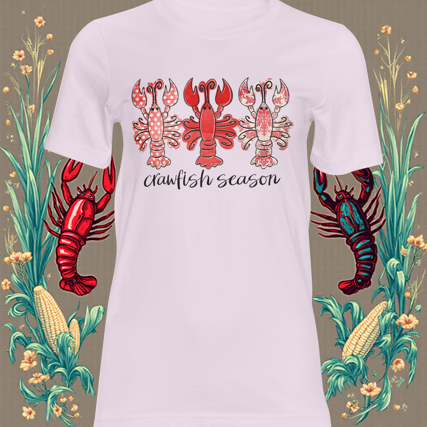 Crawfish Season Trio DTF Single Print
