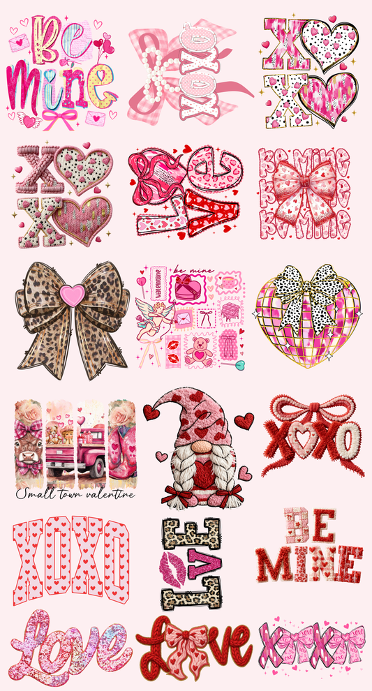 Valentine's Day Gang Sheet