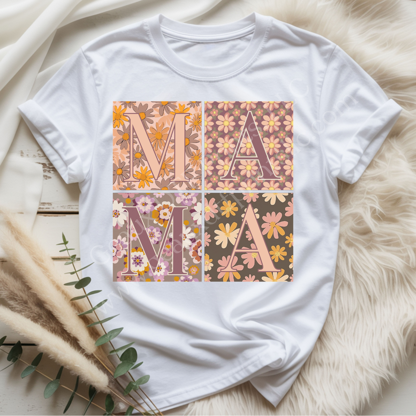 Floral Mama DTF Single Print