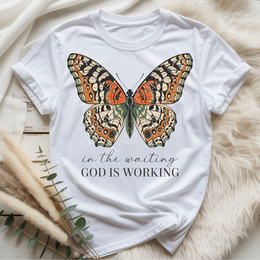 God is Working DTF Single Print