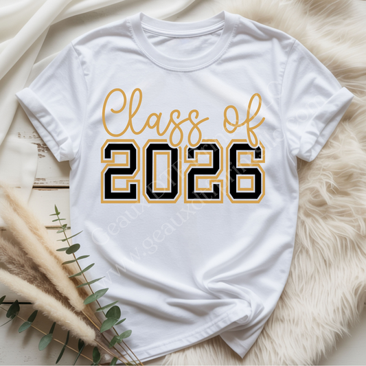 Class of 2026 2 DTF Single Print