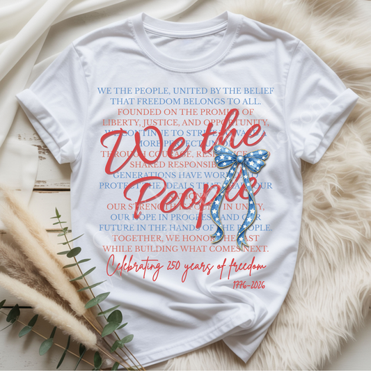 We The People DTF Single Print