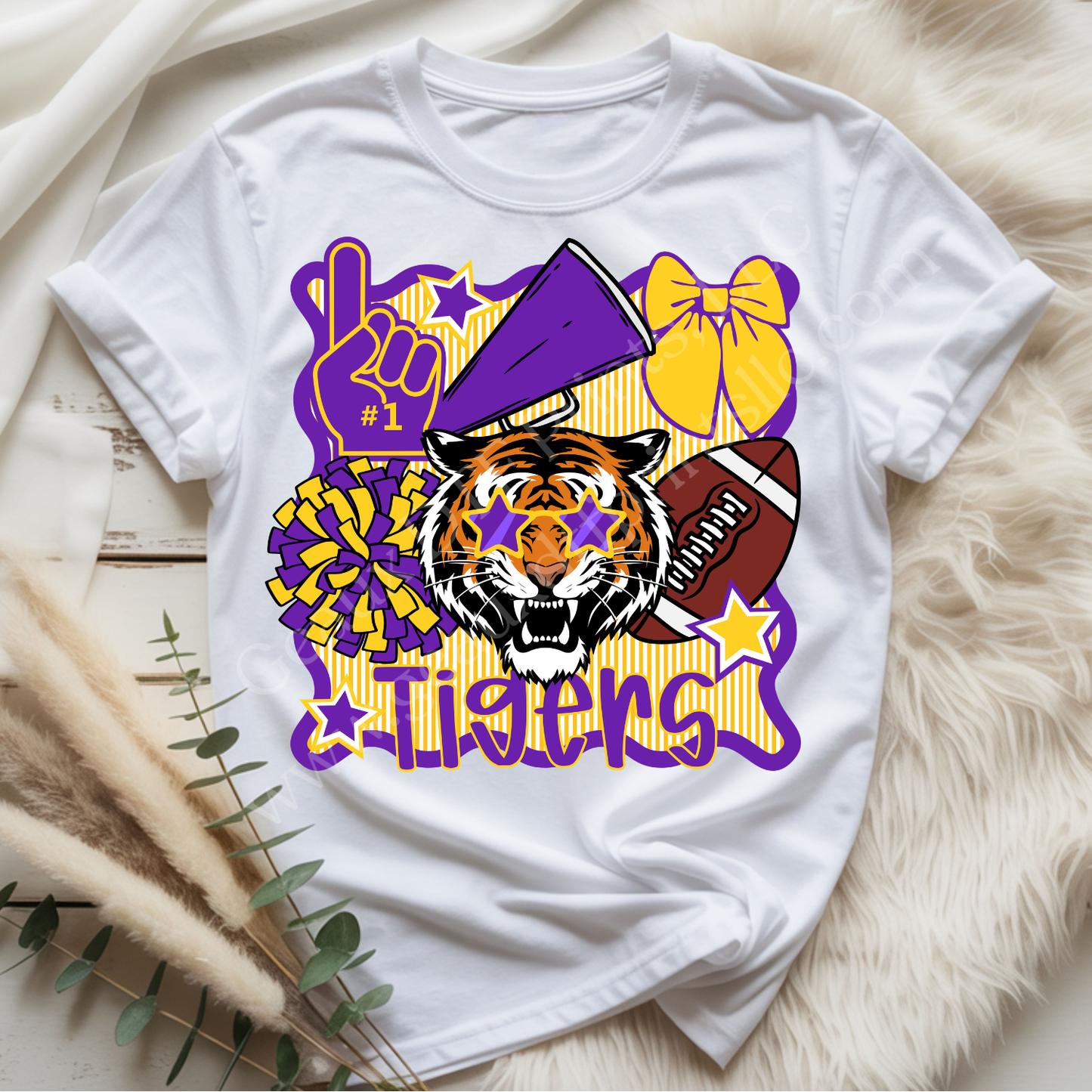 Tigers DTF Single Print