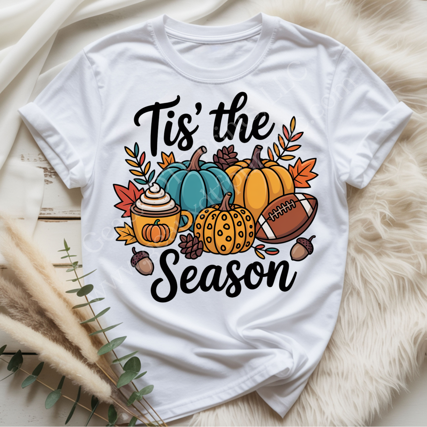 Tis the Season Fall DTF Single Print