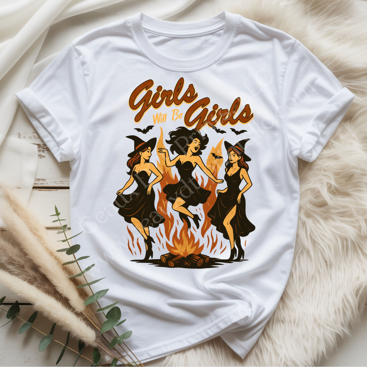 Girls Will Be Girls DTF Single Print