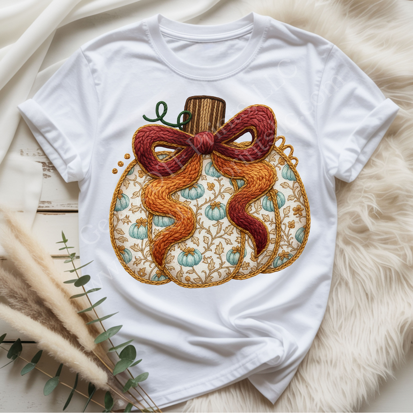 Pumpkin Fall DTF Single Print