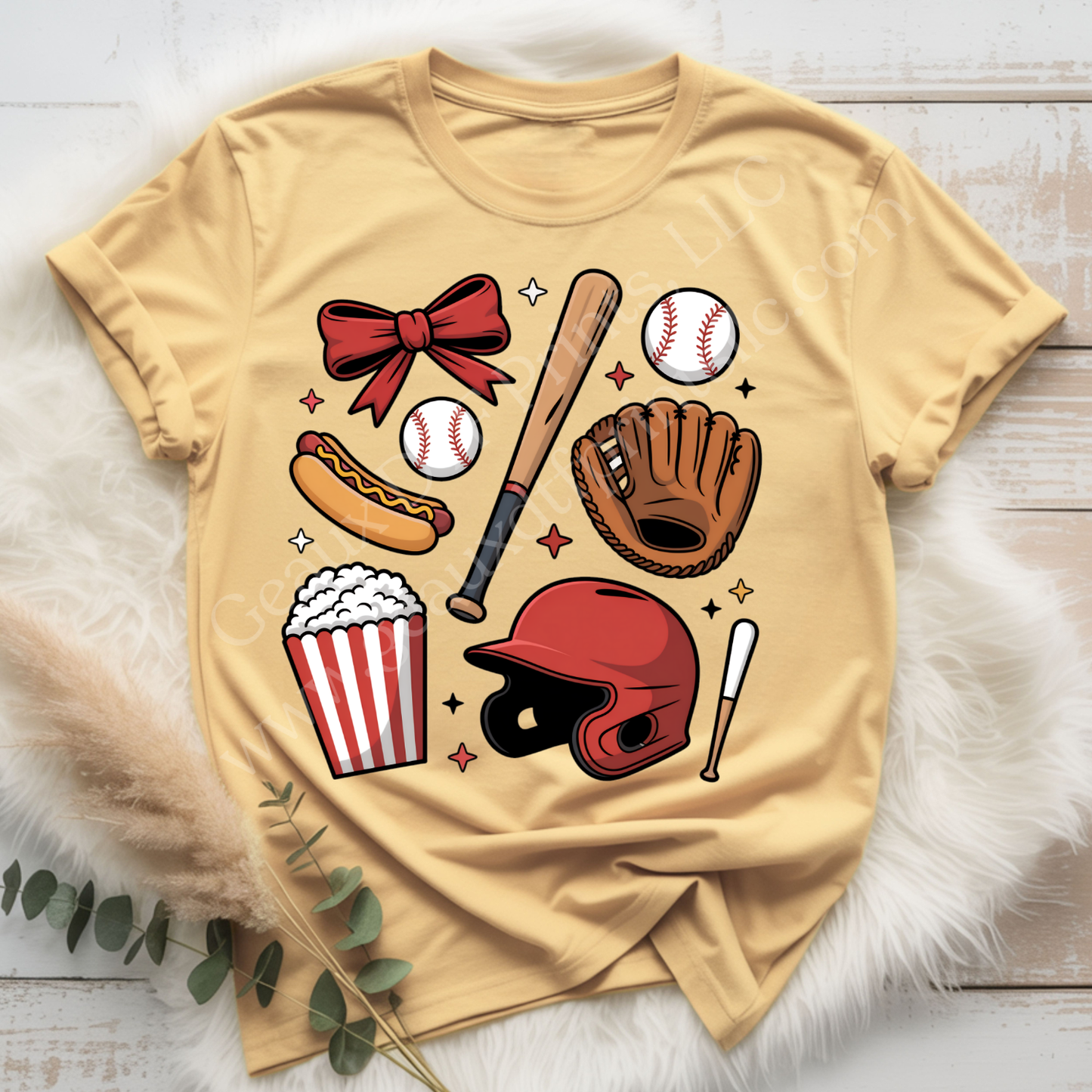Baseball 1 DTF Single Print