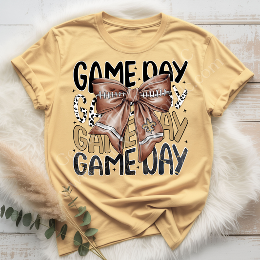 Game Day Saints DTF Single Print