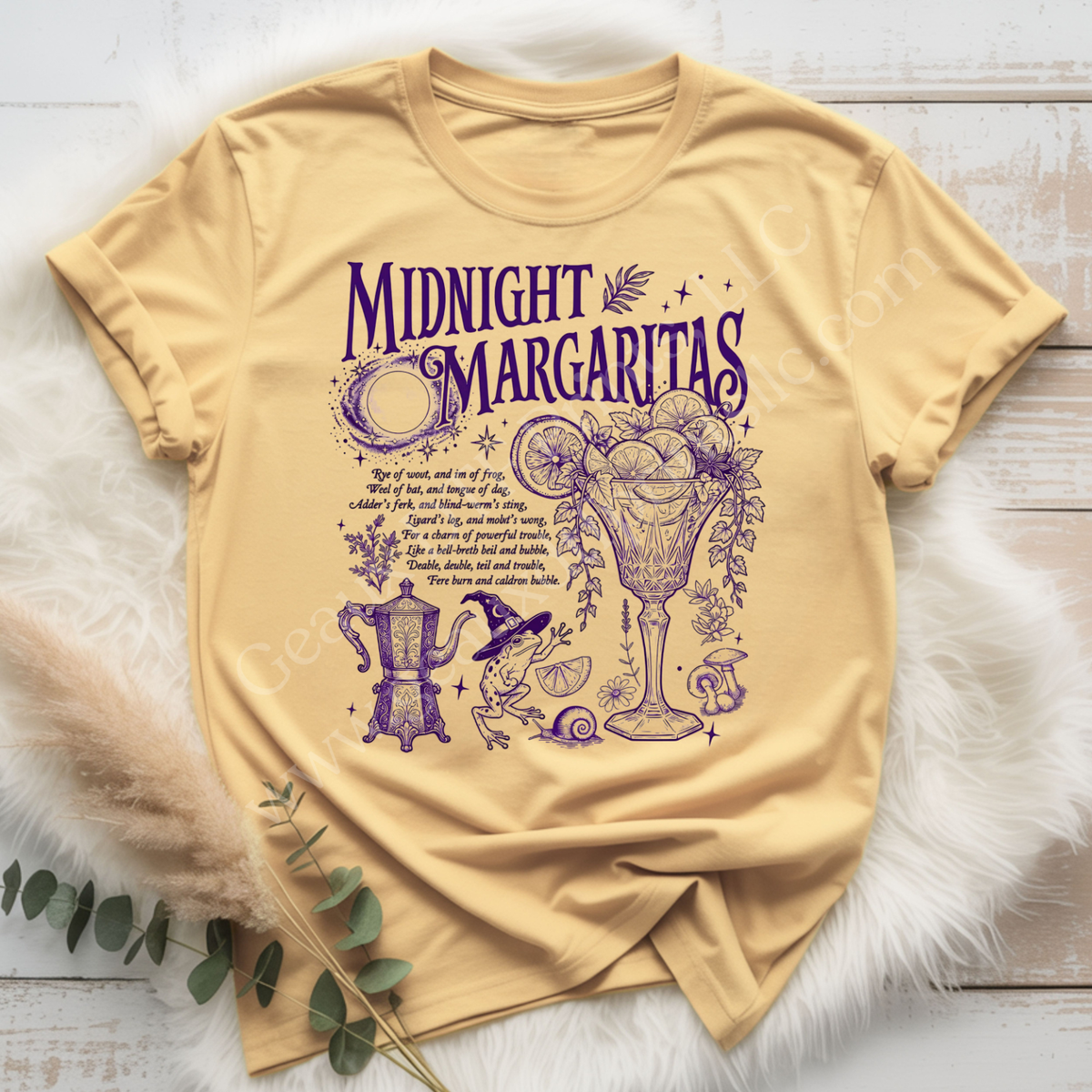 Midnight Marg Purple DTF Single Print