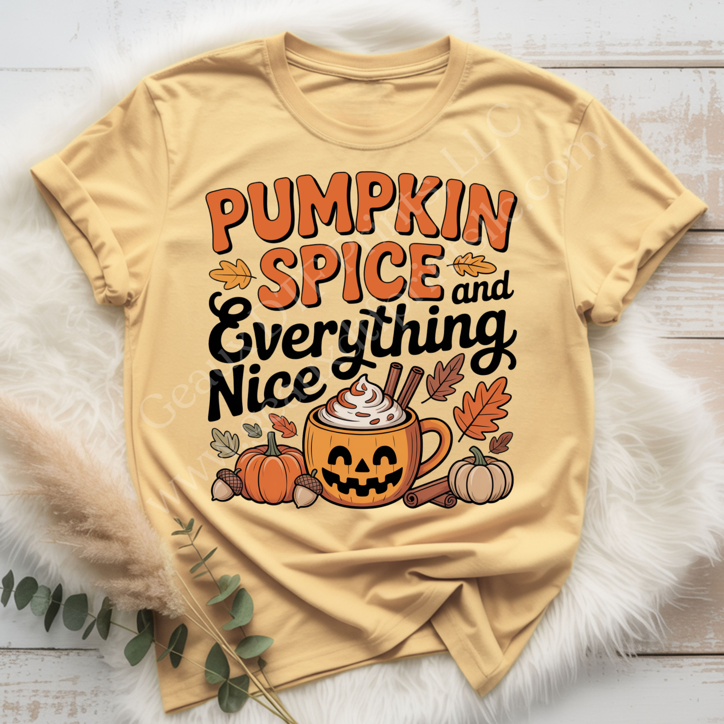 Pumpkin Spice DTF Single Print